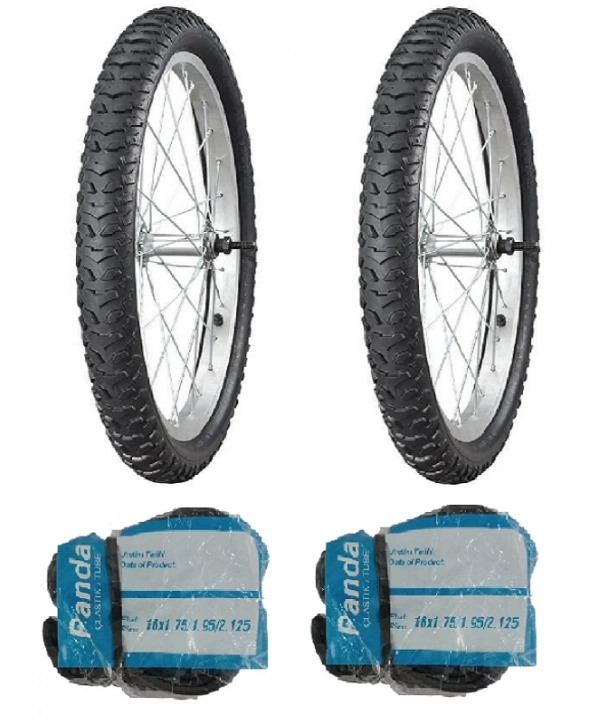 IRC 16 Jant 16x2.125 MB-7 Bisiklet Dış Lastiği X 2 Adet + Panda İç Lastik Seti