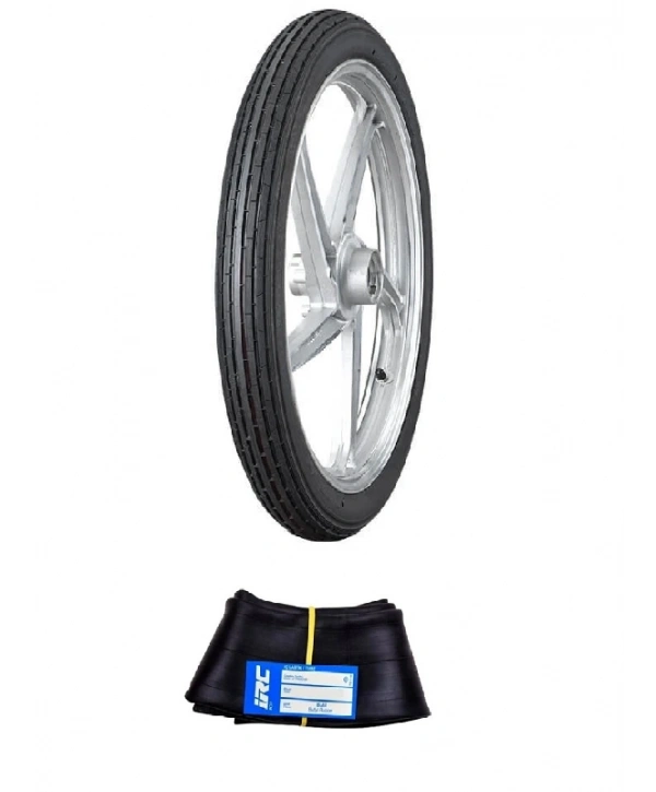 IRC 17 Jant 2.25-17 Tube Type (İç Lastikli) NF-7 Motosiklet Dış Lastiği + IRC 2.25/2.50-17 İç Lastik Seti