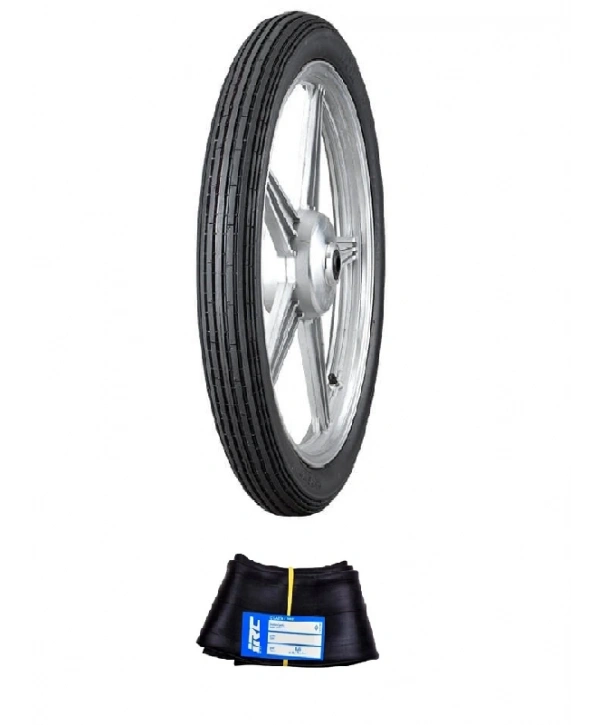 IRC 18 Jant 2.50-18 Tube Type (İç Lastikli) F (Ön) AF-4 Motosiklet Dış Lastiği + IRC 2.25/2.50-18 İç Lastik Seti