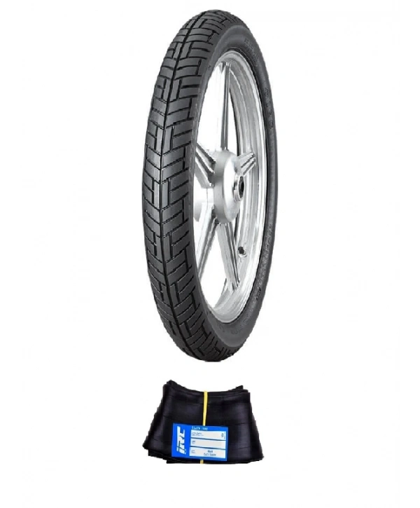 IRC 18 Jant 2.75-18 Tube Type (İç Lastikli) F (Ön) NF-28 Motosiklet Dış Lastiği + IRC 2.75/3.00-18 İç Lastik Seti