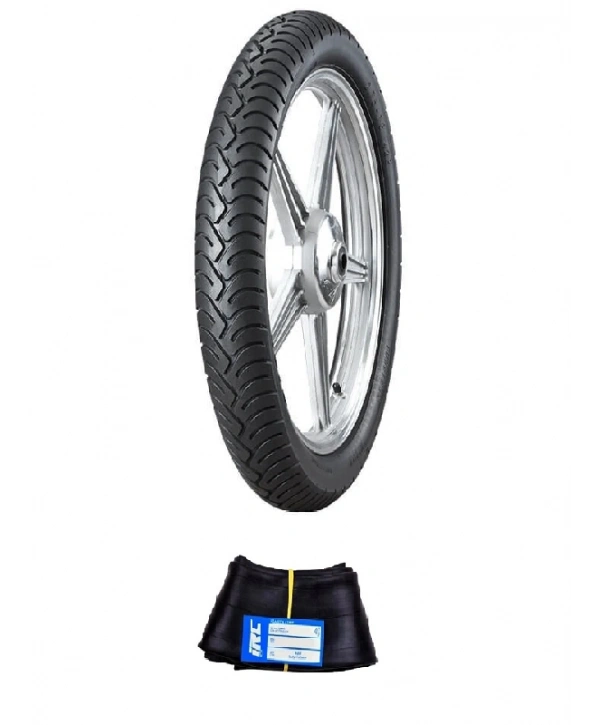 IRC 18 Jant 2.75-18 Tube Type (İç Lastikli) NF-22 Motosiklet Dış Lastiği + IRC 2.75/3.00-18 İç Lastik Seti