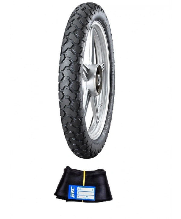 IRC 18 Jant 2.75-18 Tube Type (İç Lastikli) NR-48 Motosiklet Dış Lastiği + IRC 2.75/3.00-18 İç Lastik Seti