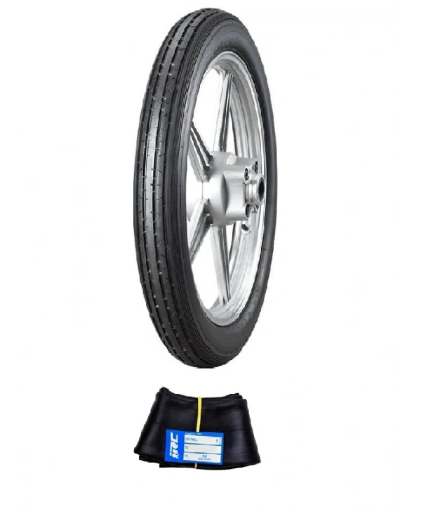 IRC 18 Jant 3.00-18 Tube Type (İç Lastikli) NF-2 Motosiklet Dış Lastiği + IRC 2.75/3.00-18 İç Lastik Seti
