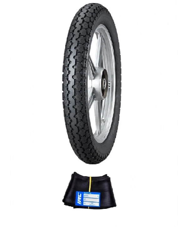IRC 18 Jant 3.50-18 Tube Type (İç Lastikli) NR-2 Motosiklet Dış Lastiği + IRC 3.25/3.50-18 İç Lastik Seti