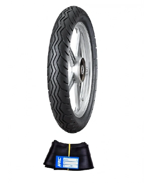 IRC 18 Jant 90/90-18 Tube Type (İç Lastikli) NR-47 Motosiklet Dış Lastiği + IRC 2.75/3.00-18 İç Lastik Seti