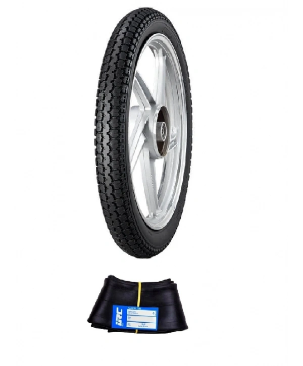 IRC 19 Jant 2.00-19 Tube Type (İç Lastikli) NR-7 Motosiklet Dış Lastiği + IRC 2.00-19 İç Lastik Seti