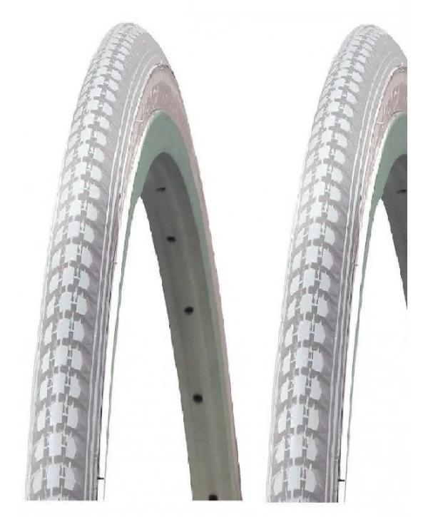 IRC 24 Jant 24x1.3/8 Bisiklet Dış Lastiği Gri X 2 Adet