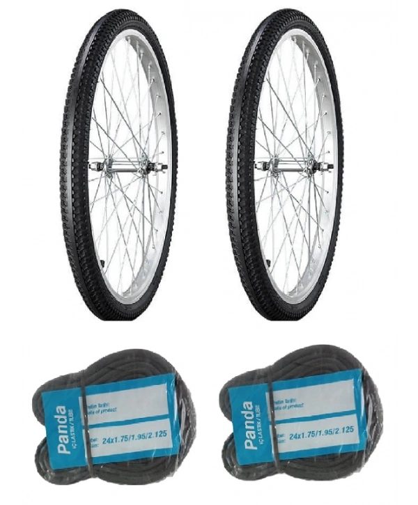 IRC 24 Jant 24x1.90 B-727 Bisiklet Dış Lastiği X 2 Adet + Panda İç Lastik Seti