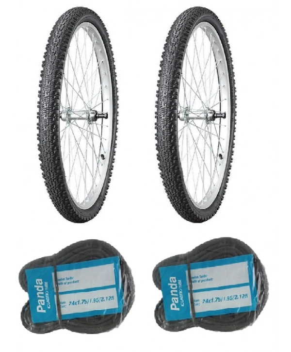 IRC 24 Jant 24x1.95 B-1345 Bisiklet Dış Lastiği X 2 Adet + Panda İç Lastik Seti
