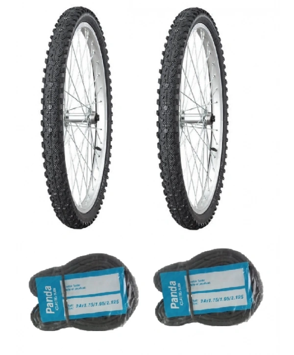 IRC 26 Jant 26x1.95 B-1345 Bisiklet Dış Lastiği X 2 Adet + Panda İç Lastik Seti