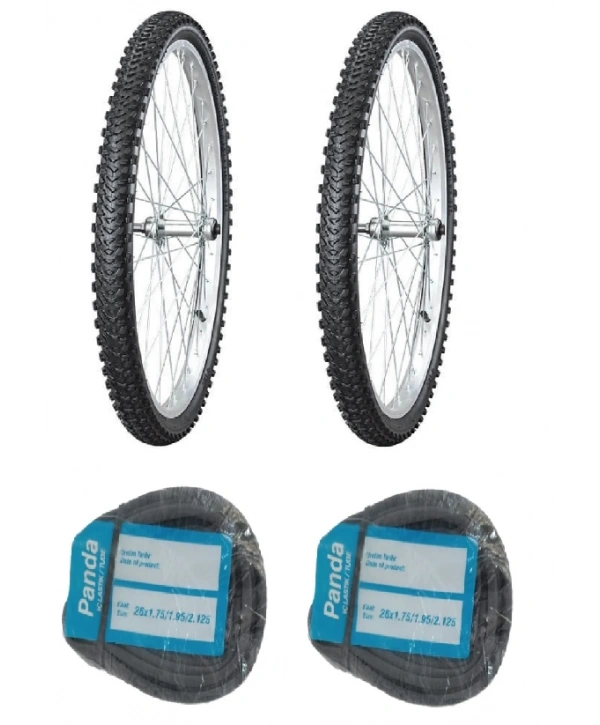 IRC 26 Jant 26x1.95 B-1435 Bisiklet Dış Lastiği X 2 Adet + Panda İç Lastik Seti