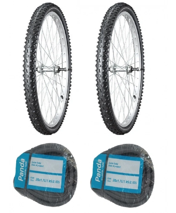 IRC 26 Jant 26x1.95 MB-51 Bisiklet Dış Lastiği X 2 Adet+ Panda İç Lastik Seti