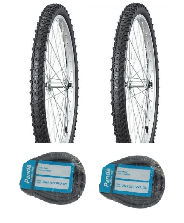 IRC 26 Jant 26x2.10 CR73 Bisiklet Dış Lastiği X 2 Adet + Panda İç Lastik Seti