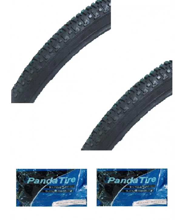 IRC 28 Jant 700x35 B-34 Bisiklet Dış Lastiği X 2 Adet + Plus Panda İç Lastik Seti