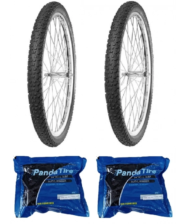 IRC 29 Jant 29x2.20 Dark Side Bisiklet Dış Lastiği X 2 Adet + Plus Panda İç Lastik Seti