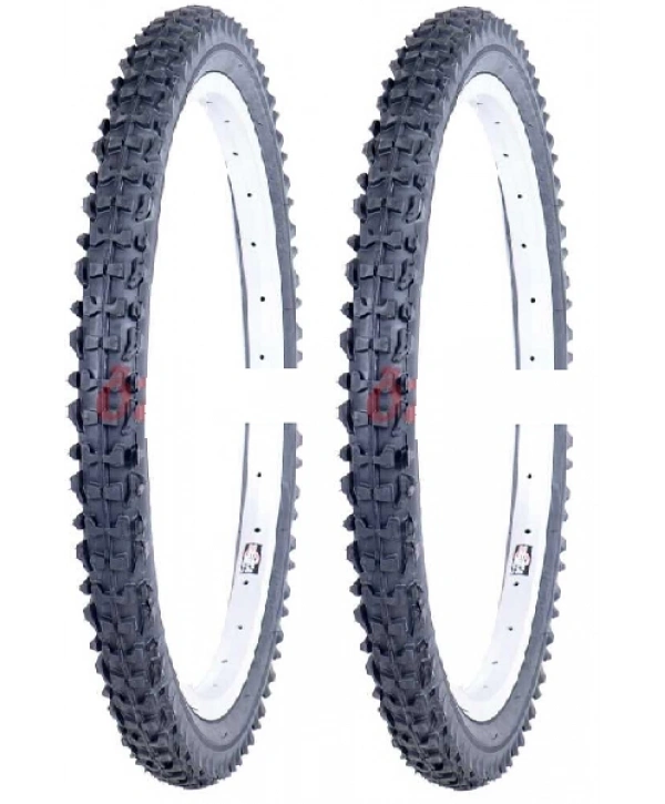 Meghna 20 Jant 20x1.95 M666 Bisiklet Dış Lastiği Siyah X 2 Adet