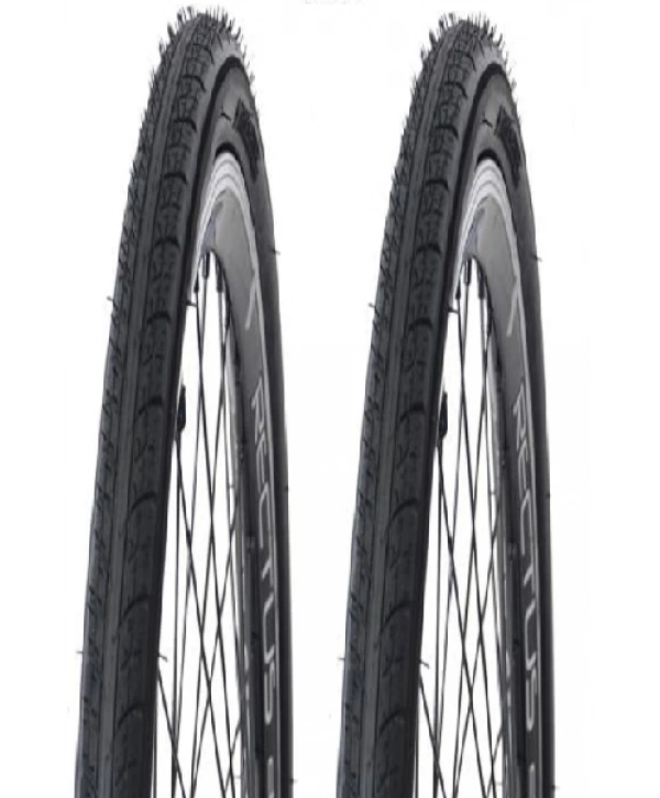 Meghna 24 Jant  24x1.3/8 M2442 Bisiklet Dış Lastiği Siyah X 2 Adet