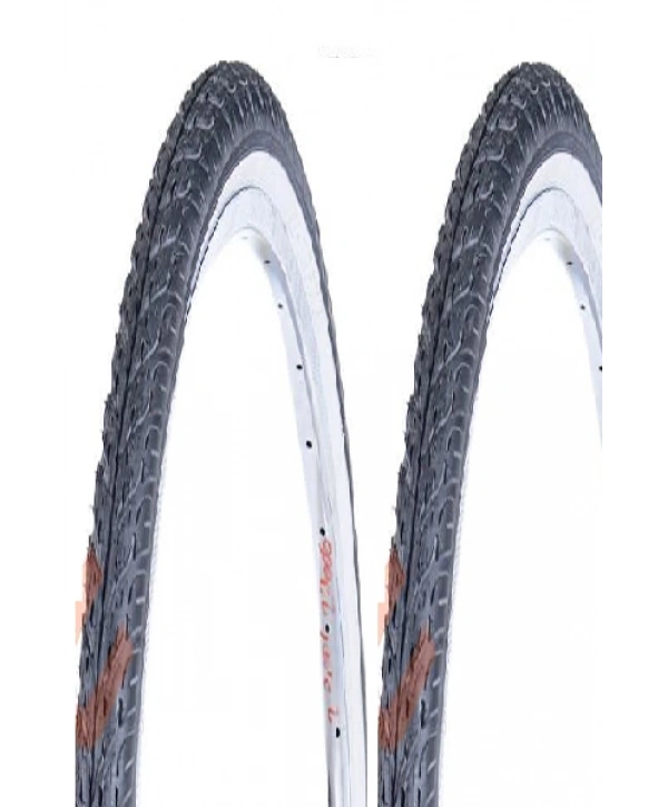 Meghna  26 Jant 26x2.00 M2614 Bisiklet Dış Lastiği Beyaz Yanak X 2 Adet