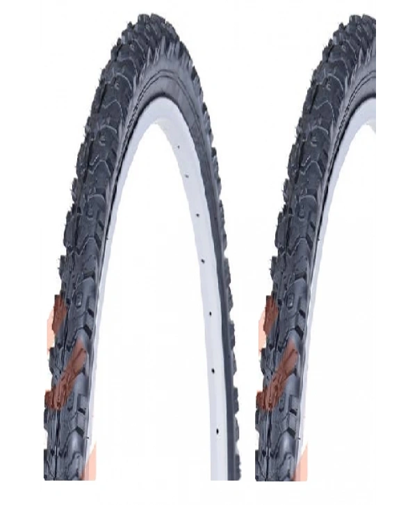 Meghna  26 Jant 26x2.10 M2602 Zırhlı Bisiklet Dış Lastiği Siyah X 2 Adet