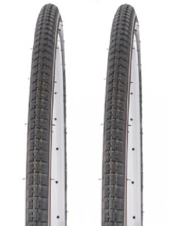 Meghna 28 Jant  28 x 1 ½ M010 Bisiklet Dış Lastiği Siyah X 2 Adet