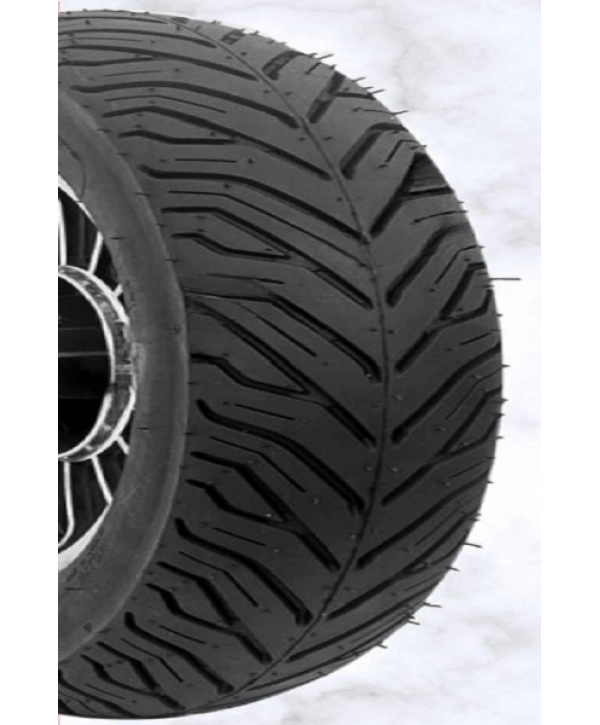 Motto 12 Jant 90/90x12 Tubeless (Dublex) 6PR (6 Kat) X Street Scooter Dış Lastiği Siyah