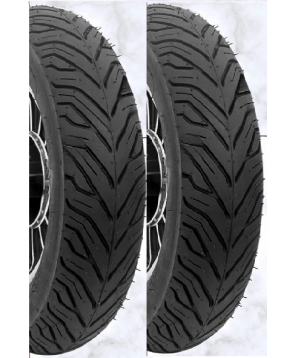 Motto 12 Jant 90/90x12 Tubeless (Dublex) 6PR (6 Kat) X Street Scooter Dış Lastiği Siyah X 2 Adet