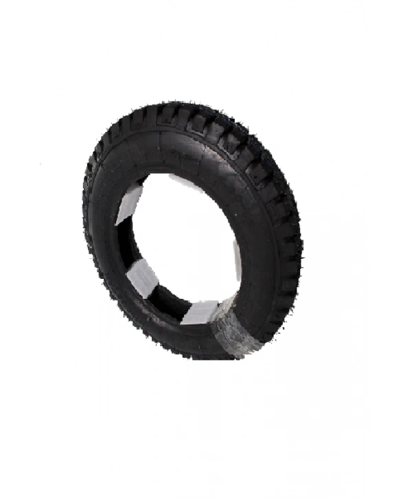 PK 12 Jant 4.00x12 Tubeless (Dublex) E-236 Elektrikli Römork Dış Lastiği Siyah