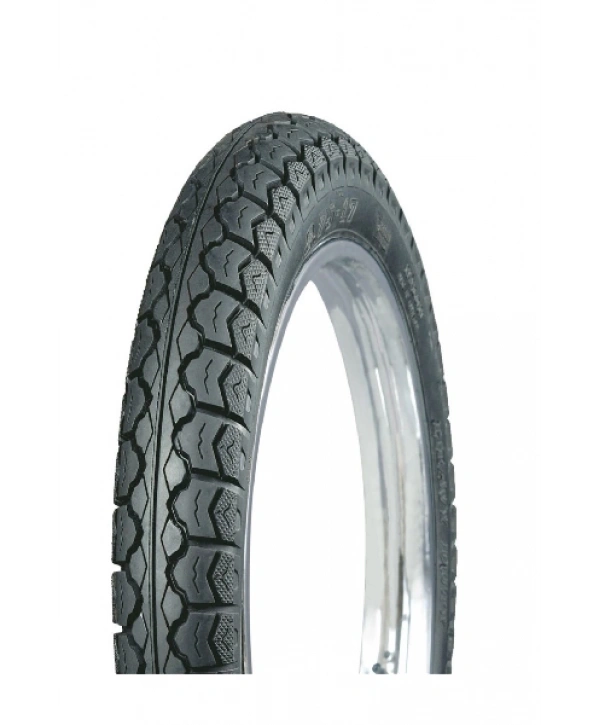 PK 17 Jant 2.75x17 Tube Type (İç Lastikli) 6PR (6 Kat) Classic Motosiklet Dış Lastiği Siyah