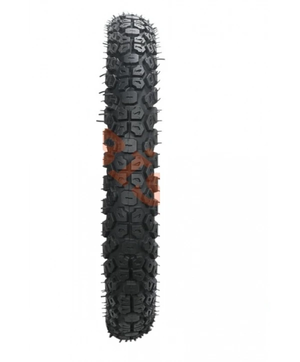 PK 17 Jant 2.75x17 Tube Type (İç Lastikli) 6PR (6 Kat) Cross Safari Motosiklet Dış Lastiği Siyah
