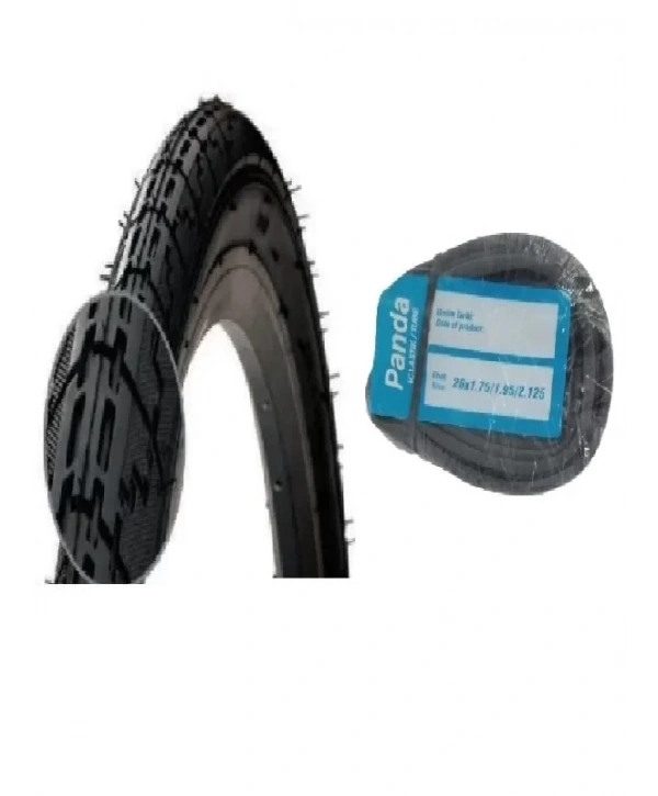 RFL 26 Jant 26x1.75 (47-559) Bisiklet Dış Lastiği D2659 + Panda İç Lastik Seti