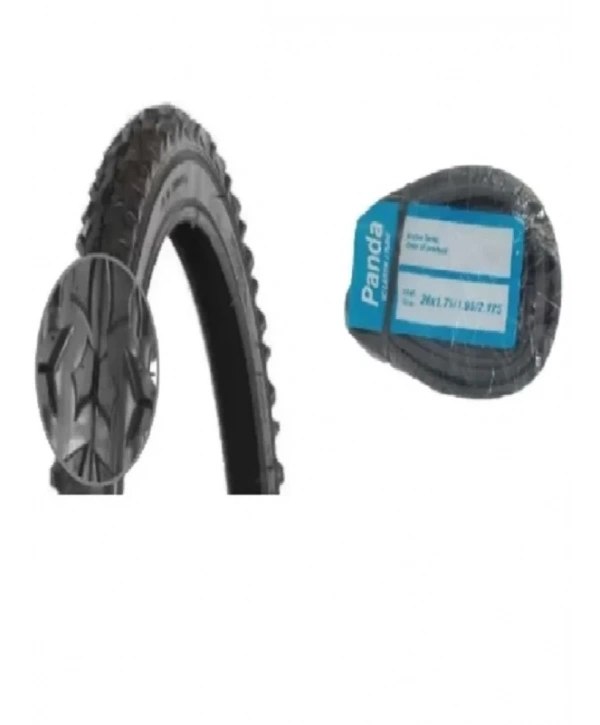 RFL 26 Jant 26x1.95/2.00 (52-559) Bisiklet Dış Lastiği D2619 + Panda İç Lastik Seti