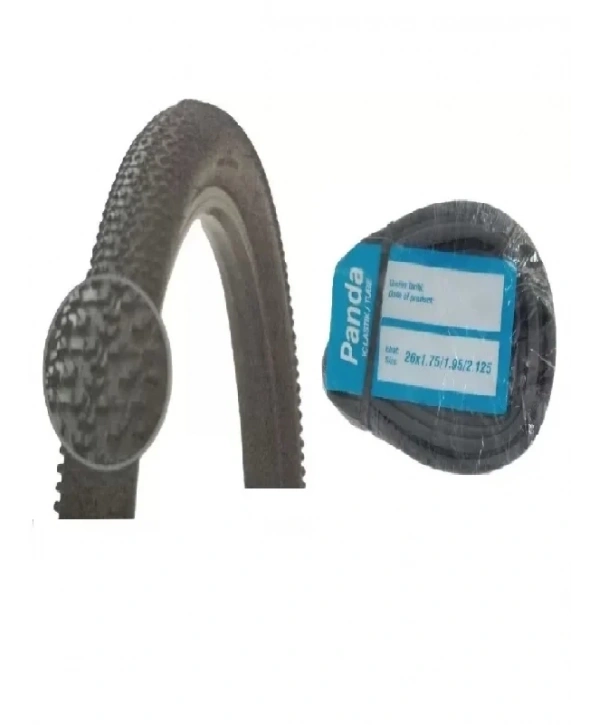 RFL 26 Jant 26x2.125 (56-559) Bisiklet Dış Lastiği D2655 + Panda İç Lastik Seti