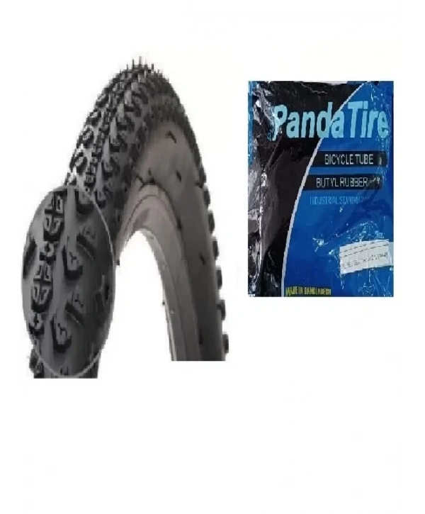 RFL 27 Jant 27,5x2.10 (54-584) Bisiklet Dış Lastiği D27568 + Plus Panda İç Lastik Seti