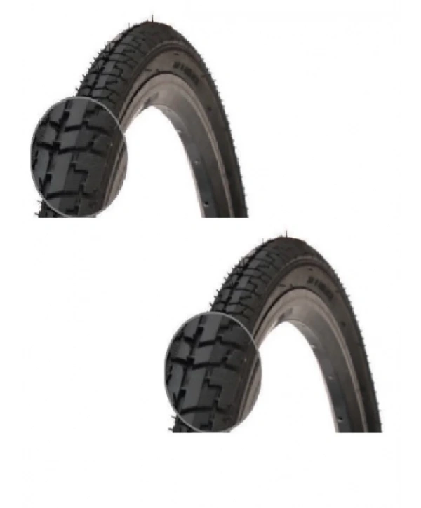 RFL 28 Jant 700x35C (37-622) (28x1.5/8x1.3/8) Bisiklet Dış Lastiği D2727 X 2 Adet