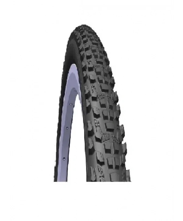 Rubena 24 Jant 24x2.10 3mm Zırhlı Bisiklet Dış Lastiği Siyah V85