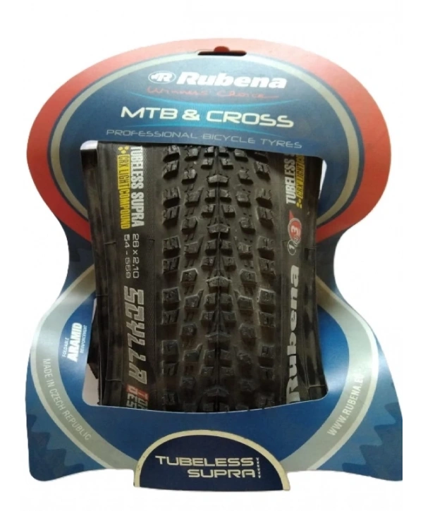 Rubena 26 Jant 26x2.10 (54-559) Bisiklet Dış Lastiği Katlanır Telsiz Tubeless Supra V97