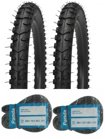 Diamond 16 Jant 16x1.95 Bisiklet Dış Lastiği MB7 (Vesper) X 2 Adet + Panda İç Lastik Seti (2026)