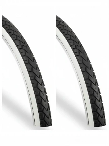 RFL 26 Jant 26x2.00 (26x2.10) Bisiklet Dış Lastiği D2697 Beyaz Yanak X 2 Adet (2026)