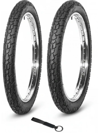 Diamond 2.50-18 ve 2.75-18 TT (İç Lastik Gerektirir) Altis (2026) KUBA CG50/100 Ön ve Arka Lastik Seti + Olgun Motor Anahtarlık