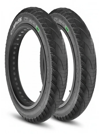 Compass 20x4.00 3 MM ZIRHLI Dayanıklı Fat Bike Bisiklet Dış Lastiği X 2 Adet