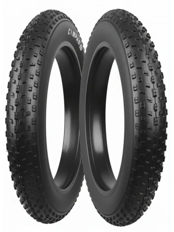 Compass 20x4.00 3 MM ZIRHLI Dişli Dayanıklı Fat Bike Bisiklet Dış Lastiği X 2 Adet