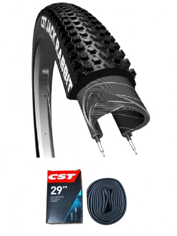 CST 29x2.10 Bisiklet Dış Lastiği JACK RABBİT Telli EPS + CST İç Lastik Seti