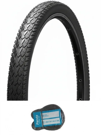 Chaoyang 24 Jant 24x1.95 H-5113 5 MM ZIRHLI Bisiklet Dış Lastiği + Panda İç Lastik Seti