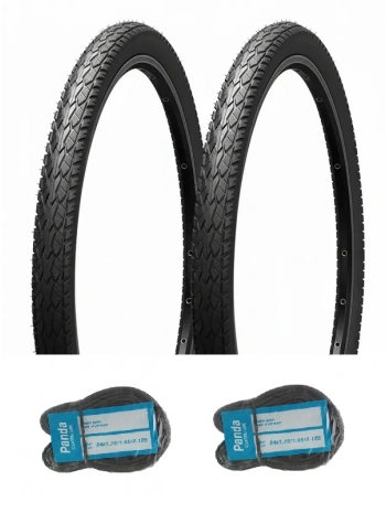 Chaoyang 24 Jant 24x1.95 H-5113 5 MM ZIRHLI Bisiklet Dış Lastiği + Panda İç Lastik Seti X 2 Adet