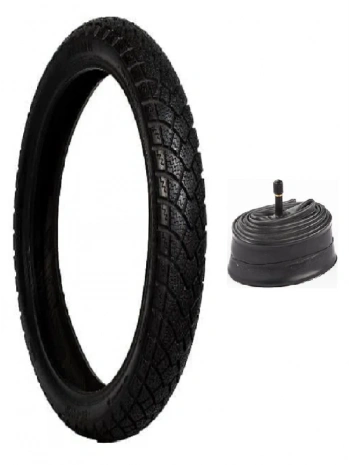 Billas 18 Jant 2.75-18 Tube Type (İç Lastikli) 4PR (4 Kat) BL200 Winter (Kış) Motosiklet Dış Lastiği + Billas İç Lastik Seti