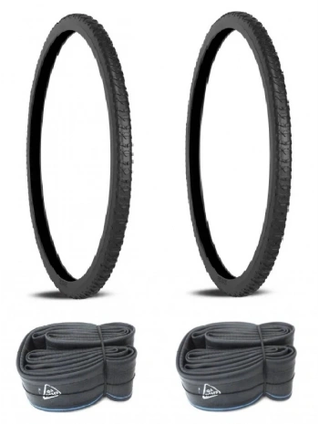 Billas 26 Jant 26x1.95 Bisiklet Dış Lastiği B90 X 2 Adet + Billas İç Lastik Seti