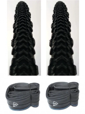 Billas 26 Jant 26x1.95 Bisiklet Dış Lastiği BL301 X 2 Adet + Billas İç Lastik Seti