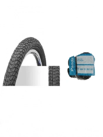 Chaoyang 16 Jant 16x1.75 (47-406) Bisiklet Dış Lastiği Yol Tipi H-537 + Panda İç Lastik Seti