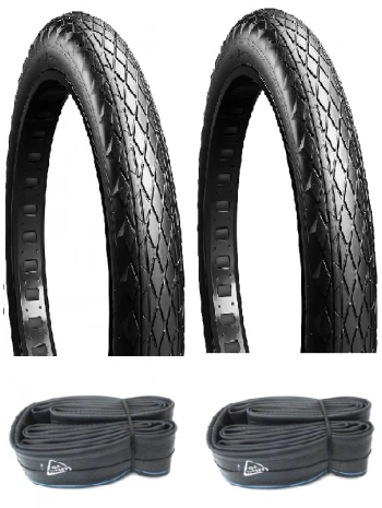 Chaoyang 20 Jant 20x4.0 Fat Bike Dış Lastiği 3mm ZIRHLI H-5193 X 2 Adet + Anlas İç Lastik Seti