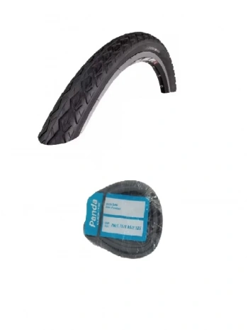 Chaoyang 26 jant 26x1.75 (44-559) Bisiklet Dış Lastiği Yol Tipi H-459 + Panda İç Lastik Seti